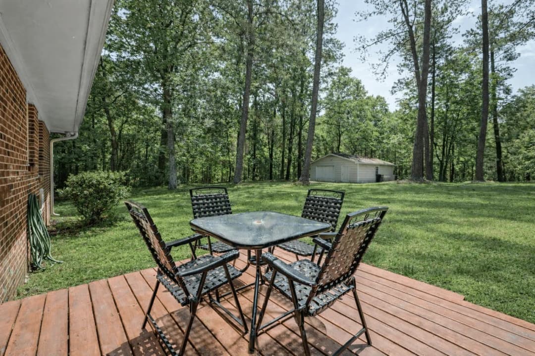 Single-family Carolina Furnished Rentals home used as a crew base camp